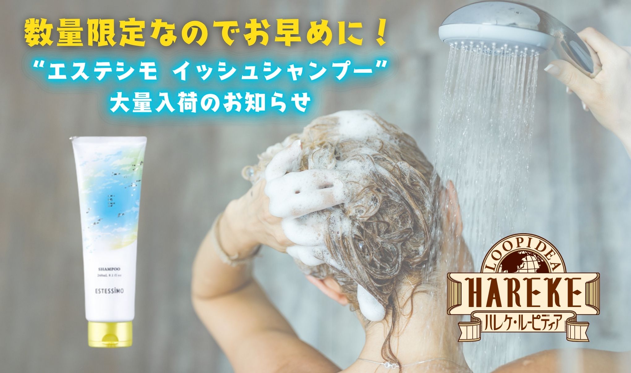 【イッシュシャンプー】入荷のお知らせ🧴